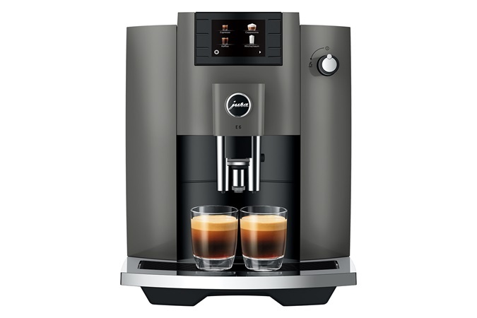 E6 Dark Inox (EC) - Koffiemachine