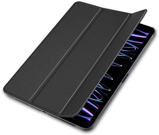 Just in Case Smart Tri-Fold Case - Apple iPad Pro 11 - Zwart - Beschermhoes