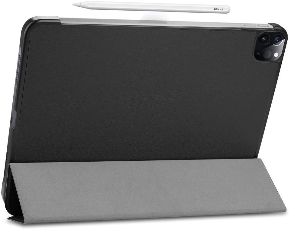 Just in Case Smart Tri-Fold Case - Apple iPad Pro 11 - Zwart - Beschermhoes