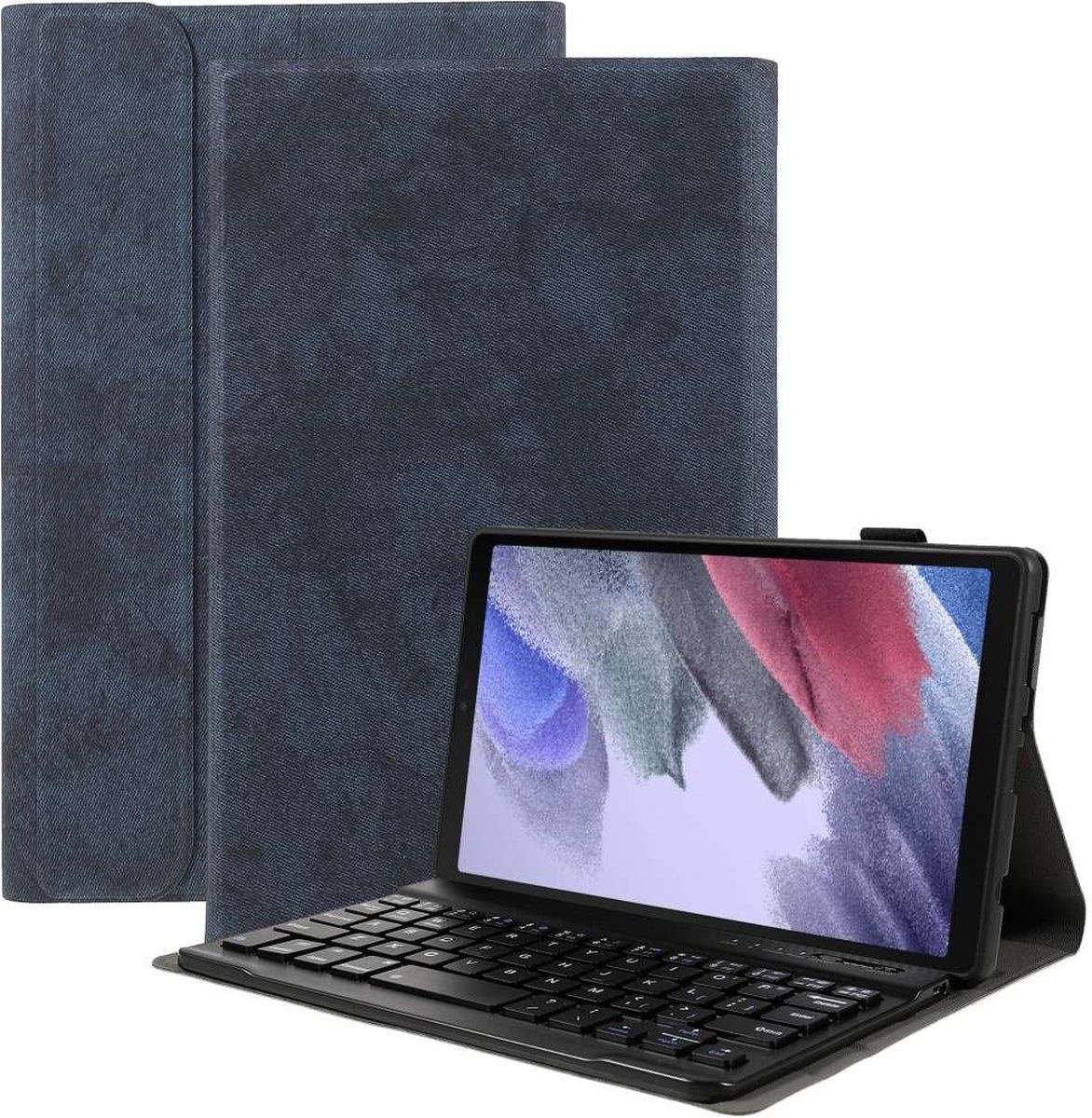 Galaxy Tab A7 Lite Vintage Bluetooth Keyboard Cover