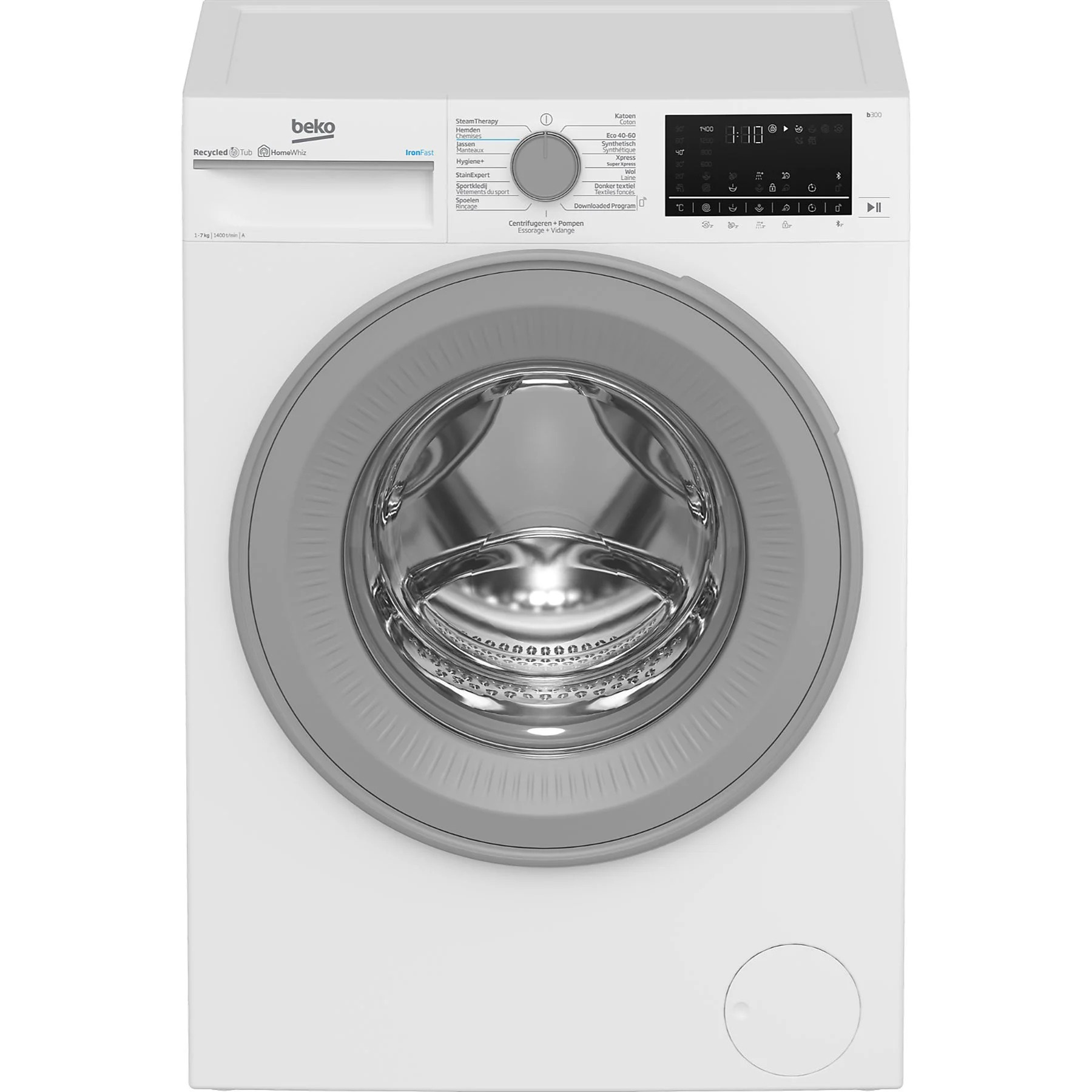 Beko B3WFU57412W - Wasmachine