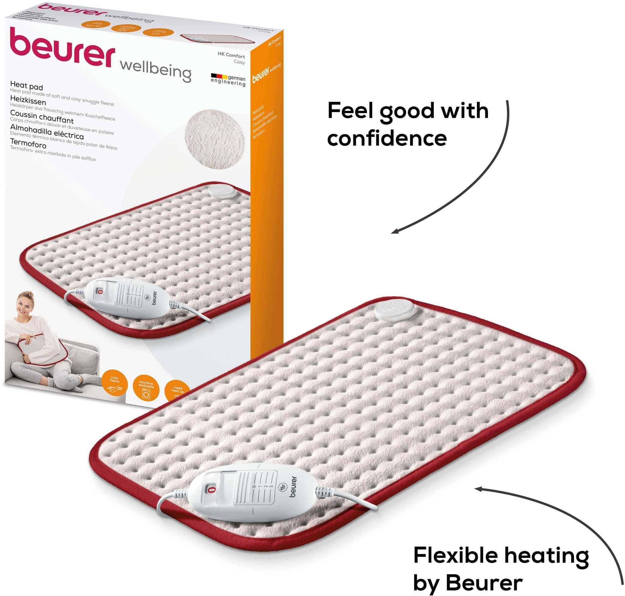 Beurer HK Comfort - Elektrisch warmtekussen