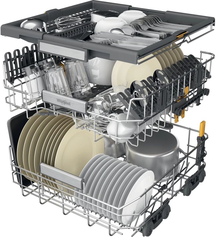 Whirlpool W7I HP40 LC MaxiSpace - Inbouw vaatwasser