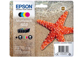 Epson 603 Multipack (zwart + 3 kleuren) - Inktcartridge