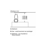 Siemens LB59584M - Inbouw afzuigkap