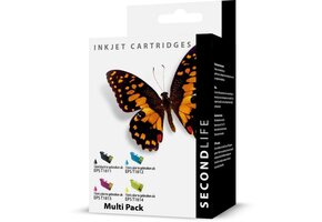SecondLife Epson Multipack T1811-T1814 Zwart + 3 kleuren - Inktcartridge