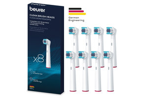 Beurer Borstelkoppen Clean voor TB 30 / TB 50 (8 stuks) - Opzetborstel