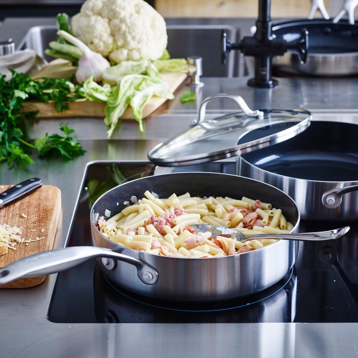 Greenpan Geneva Hapjespan Ø24 cm - PFAS vrij