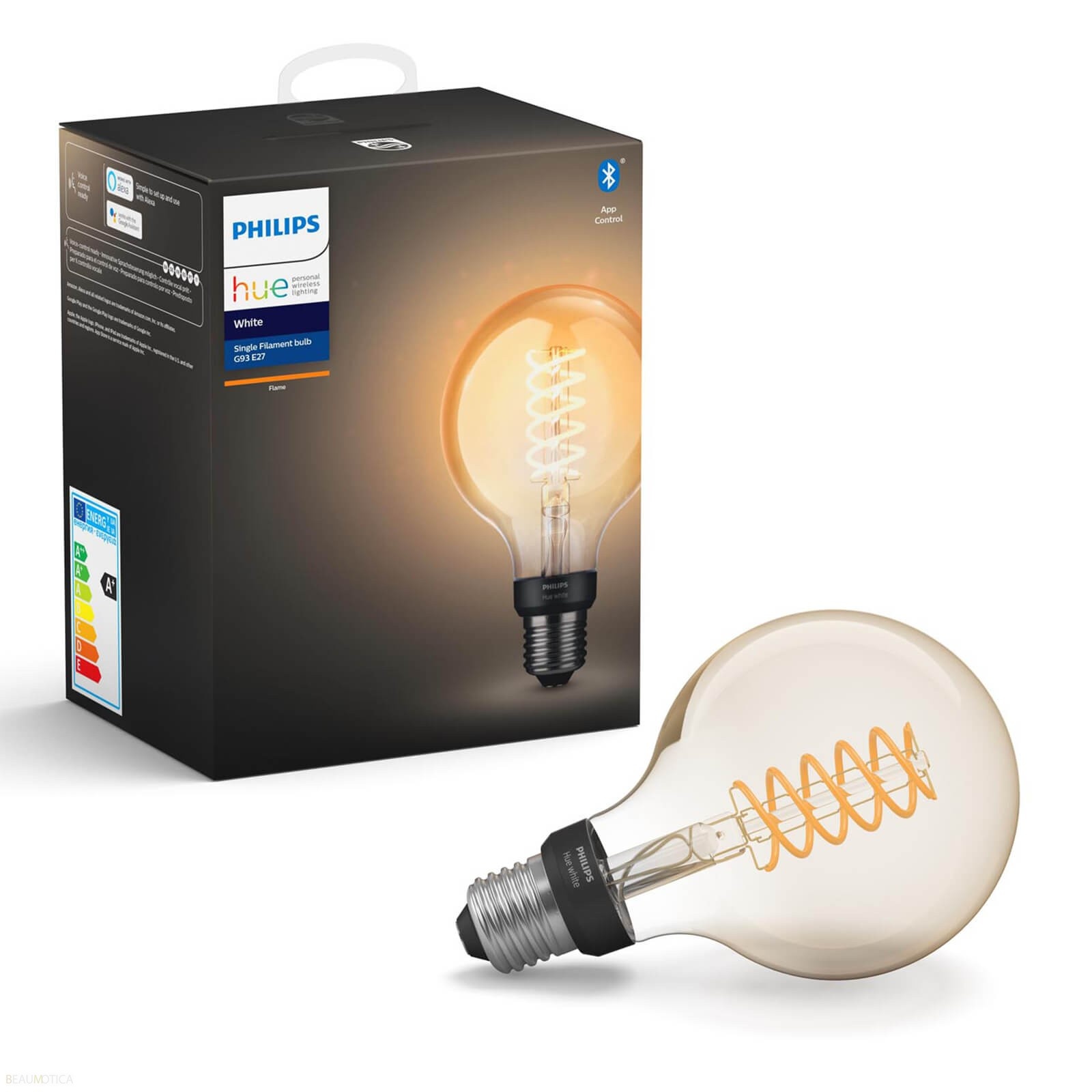 Philips Hue Filamentlamp White Globe E27 (Bluetooth) - Slimme lamp