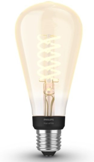 Philips HUE Single Pack 1x E27 / 7 WATT / A60 / White - Slimme lamp