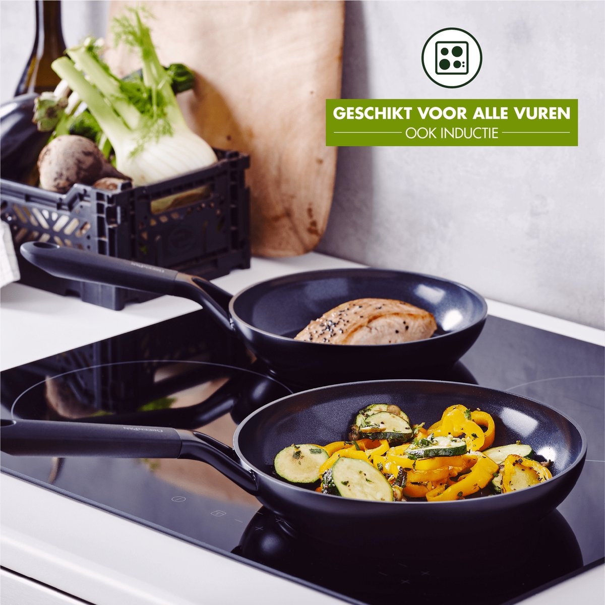 GreenPan Smartshape Koekenpan Ø24 cm - PFAS vrij