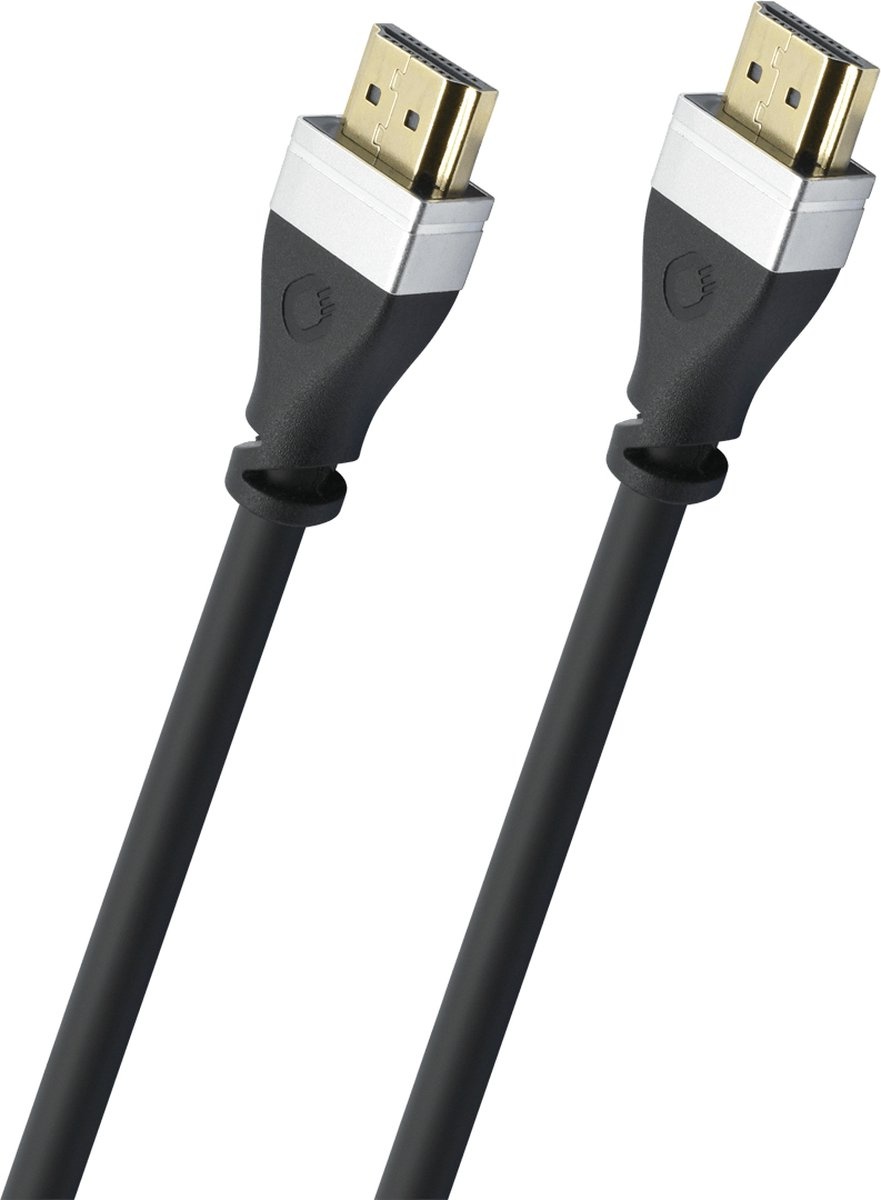 Oehlbach SL UHS HDMI 2.1 kabel 2M Zwart