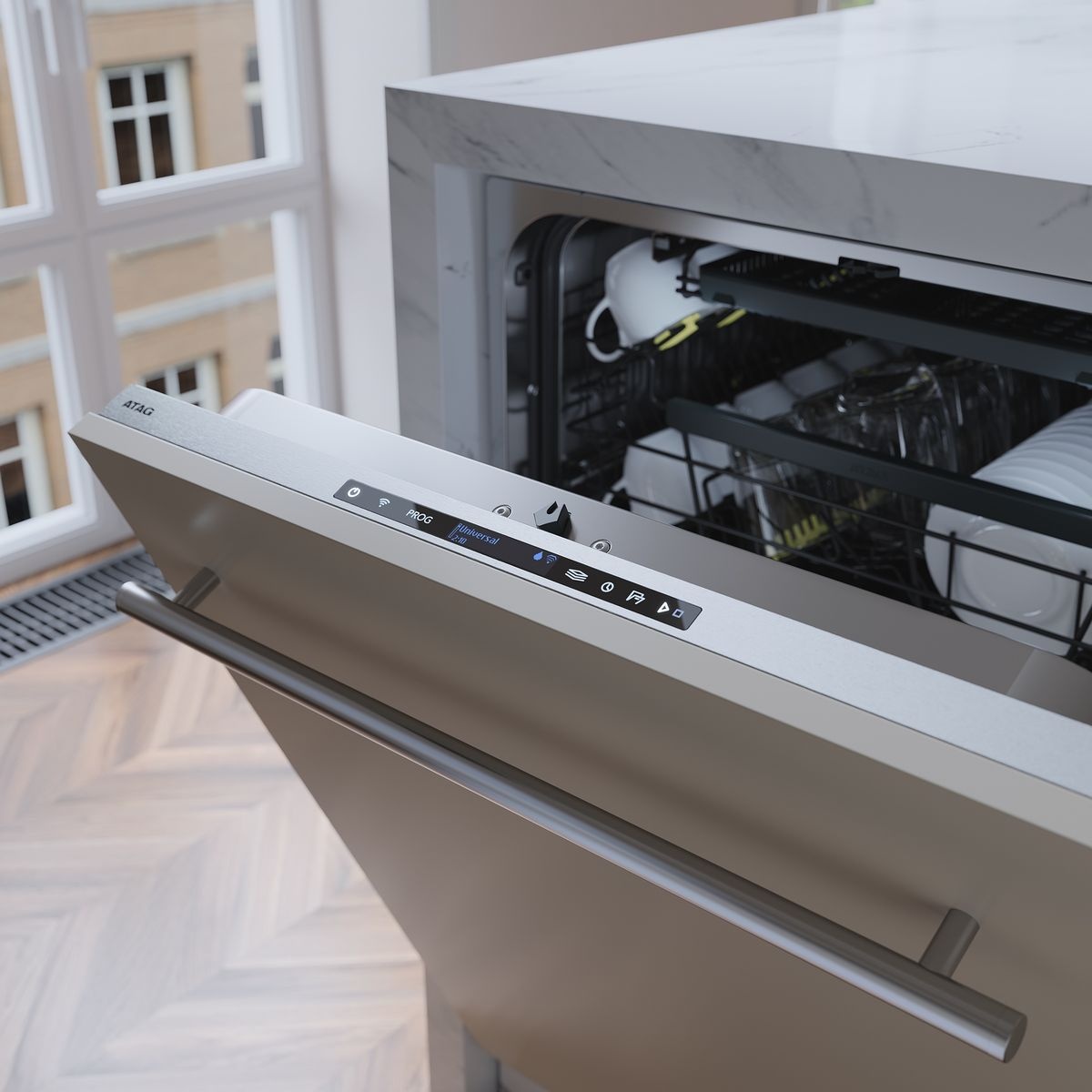 ATAG DW7214MC - Inbouw vaatwasser