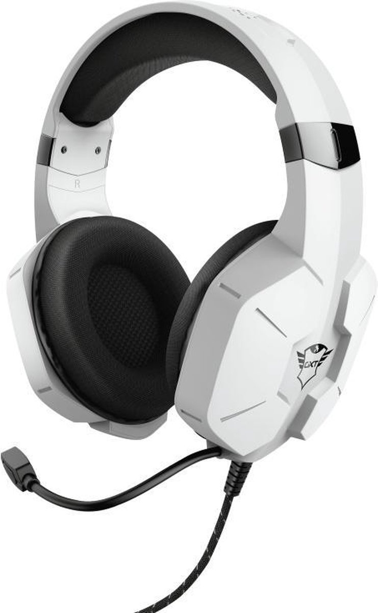 Trust GXT 323W Zwart/Wit - Gaming headset