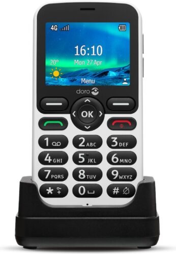 Doro 5860 Wit - Senioren telefoon