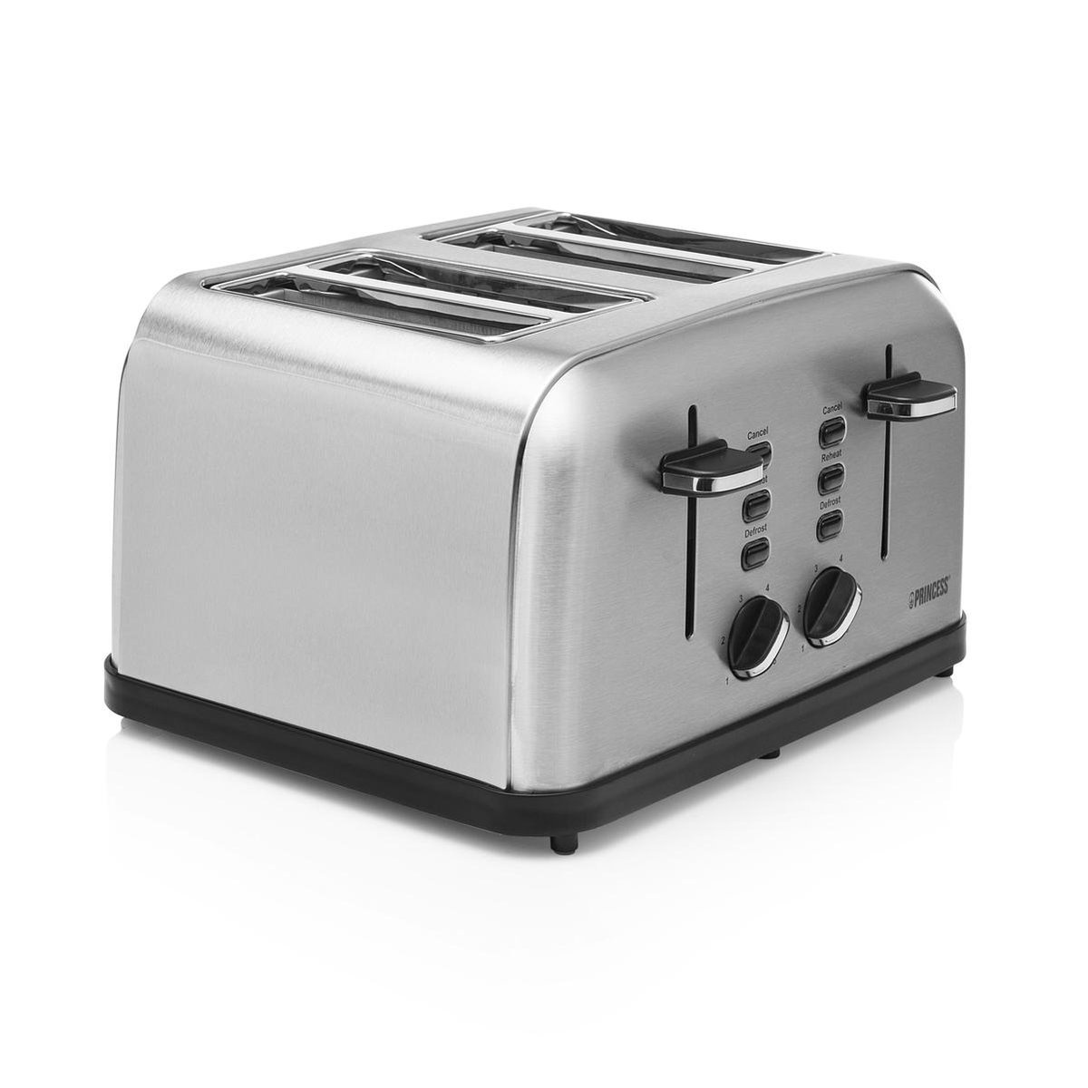 Princess 142355 Toaster Steel Style 4 - Broodrooster
