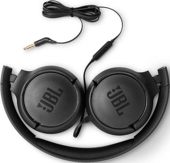 JBL Tune 500 Zwart - Draadloze koptelefoon