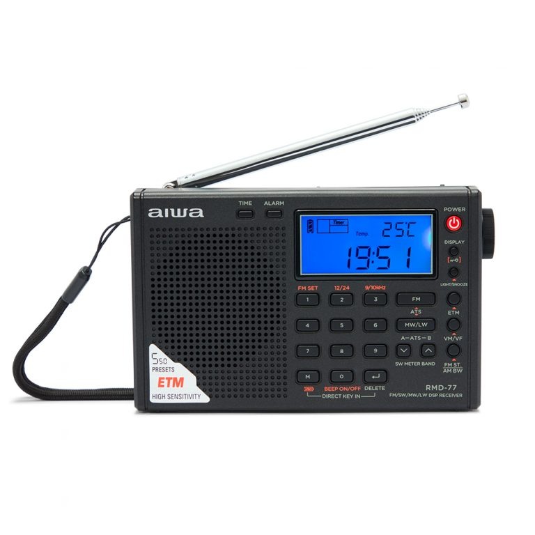 Aiwa RMD-77 Zwart - Radio