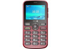 Doro 1880 4G Rood - Mobiele telefoon
