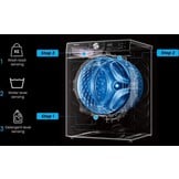 Hisense WF5S1045BW - Wasmachine