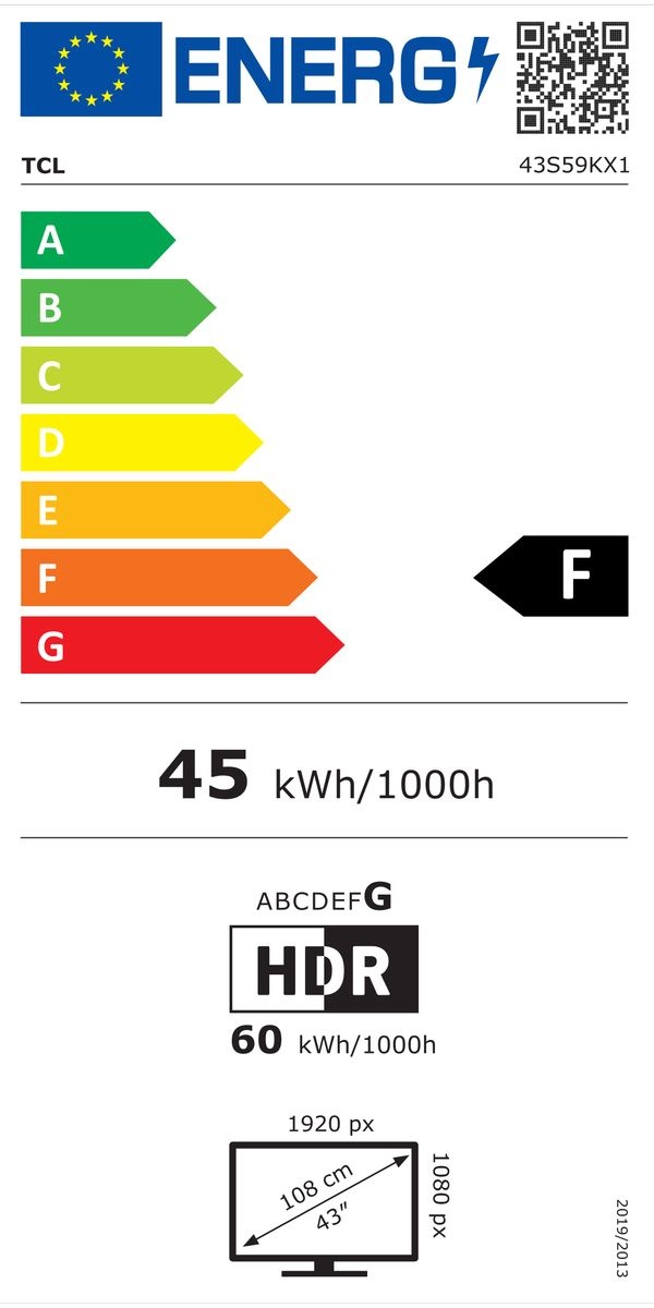 TCL 43S59K - QLED TV