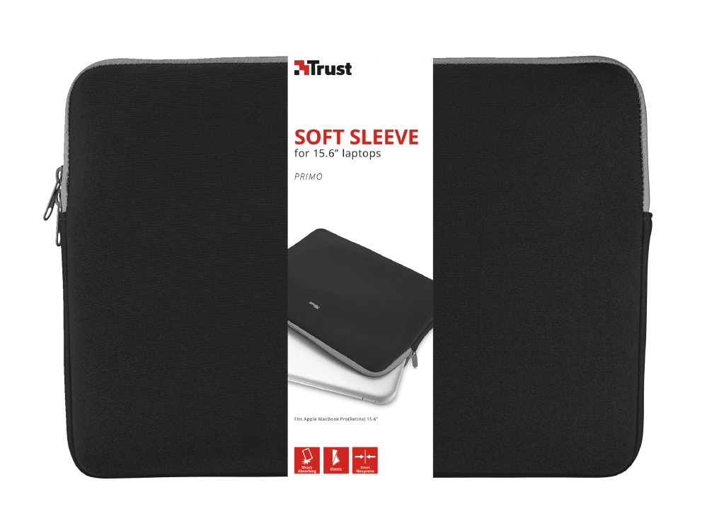 Trust 21248 PRIMO Notebook Sleeve 15.6 inch - Laptop Sleeve