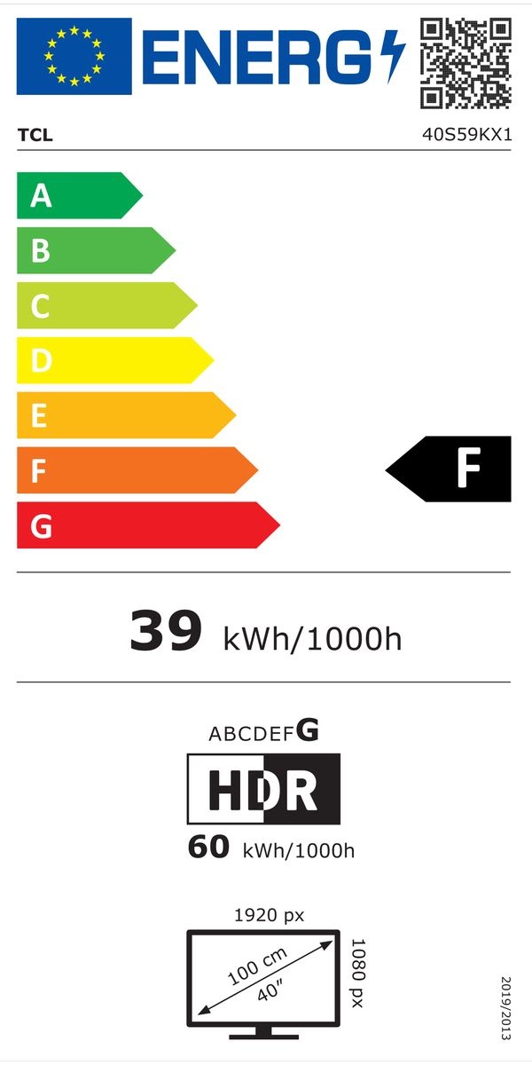 TCL 40S59K - QLED TV