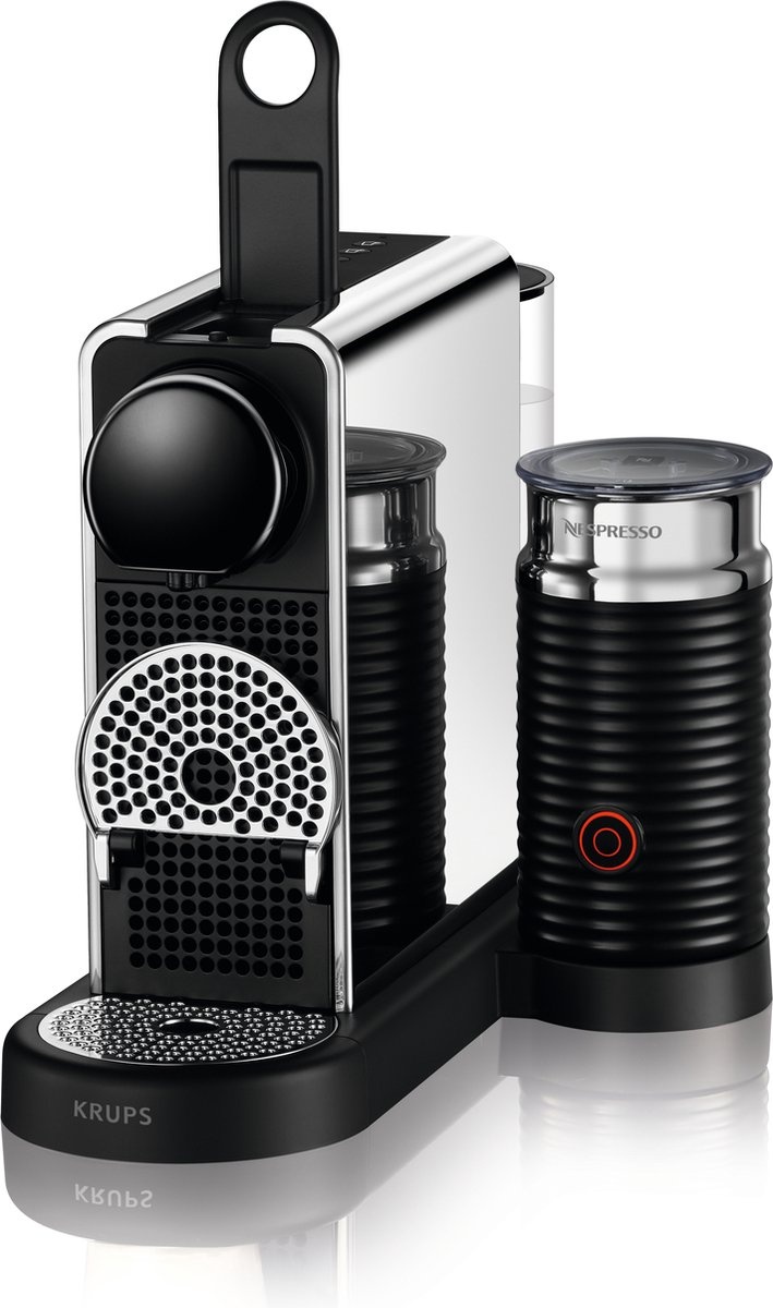 Krups Nespresso CitiZ Platinum & Milk XN630D RVS - Koffiemachine