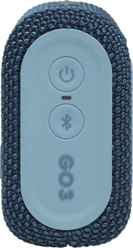 JBL Go 3 Blauw - Draadloze speaker