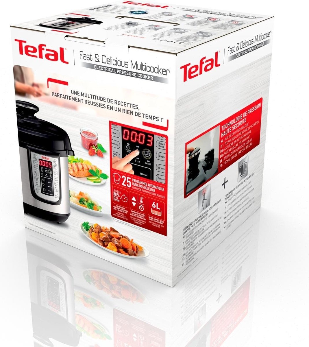 Tefal All-in-One CY505E - Slowcooker