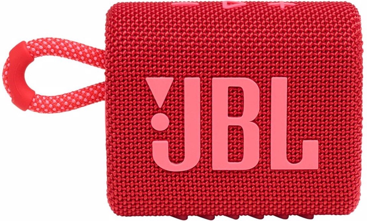 JBL Go 3 Rood - Draadloze speaker