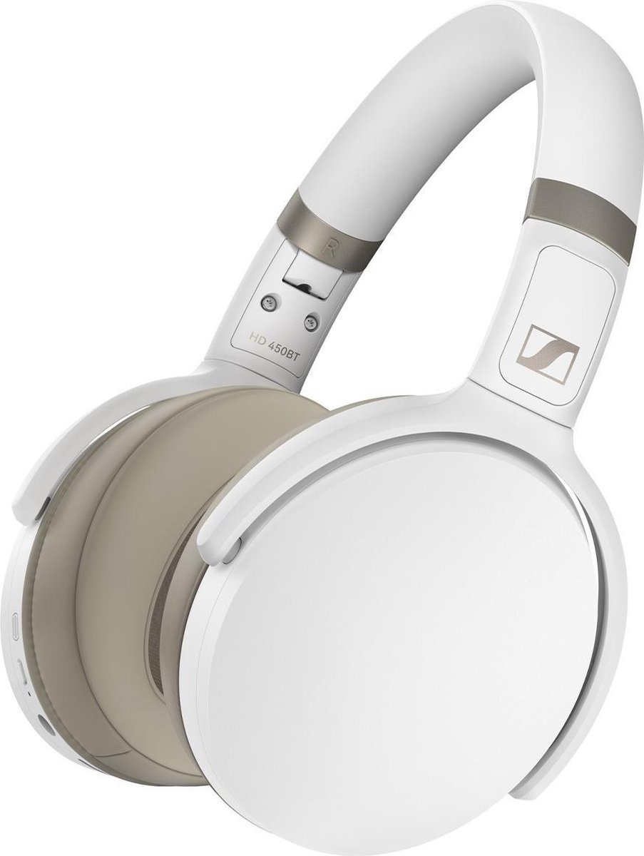 Sennheiser HD 450BT (Wit) - Over-ear koptelefoon
