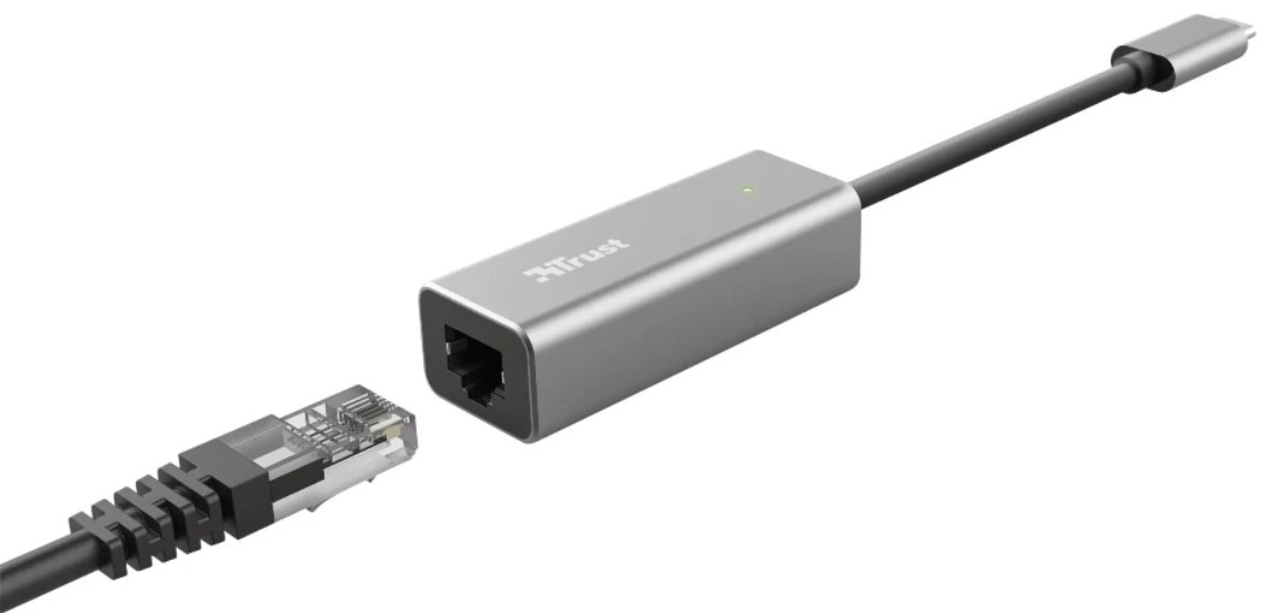 Trust Dalyx USB-C naar Ethernet adapter