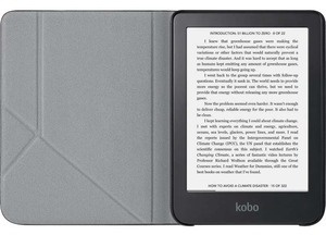 Kobo Clara 2E SleepCover Zwart - Beschermhoes