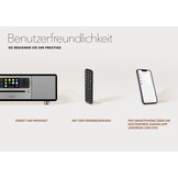 Sonoro PRESTIGE X Antraciet/ Walnut - Radio