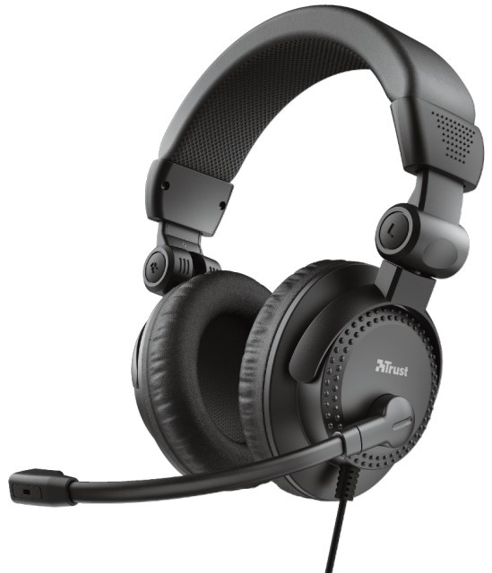 Trust COMO Zwart - Gaming headset