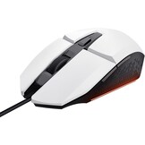 Trust GXT 109W Felox Wit - Gaming Muis