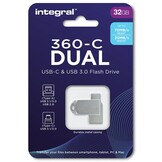 Integral 3.0 USB-360-C Dual 32GB - USB-stick