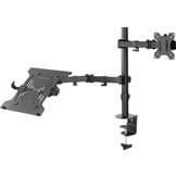 Neomounts by Newstar Flat Screen & Notebook Desk Mount (clamp/grommet) - TV muurbeugel
