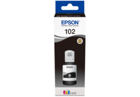 Epson Inktflesje Ecotank 102 Zwart - Inktcartridge