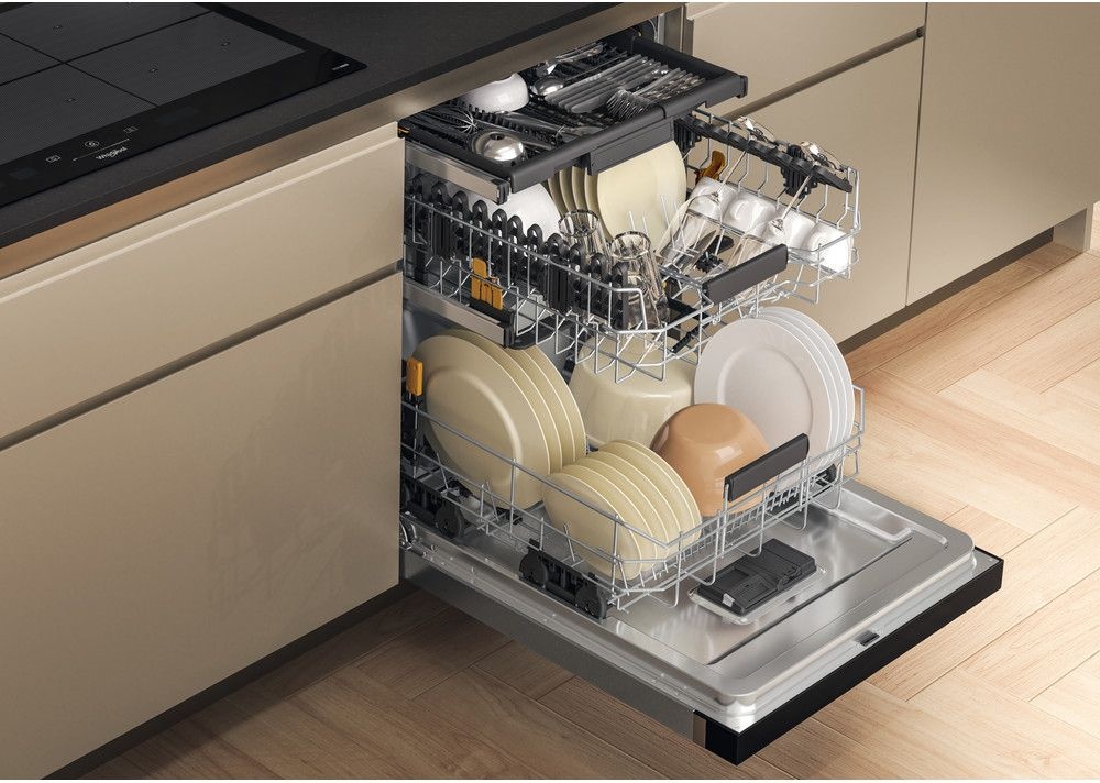 Whirlpool W7U HS31 X - Onderbouw vaatwasser