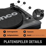 Lenco LS-300BK - Platenspeler