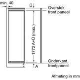 Siemens KI81REDD0 iQ500 extraKlasse - Inbouw koelkast