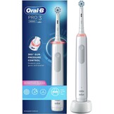 Oral-B Pro 3 3300 Sensitive Clean Wit - Elektrische tandenborstel