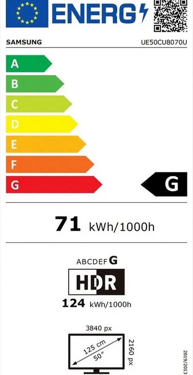 Samsung Crystal UHD 50CU8070 (2023) - LED TV