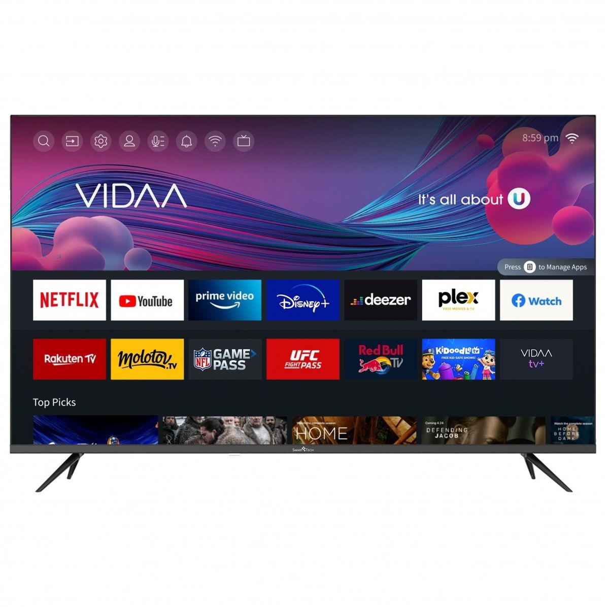 Smart Tech 43UV10V1 - LED TV