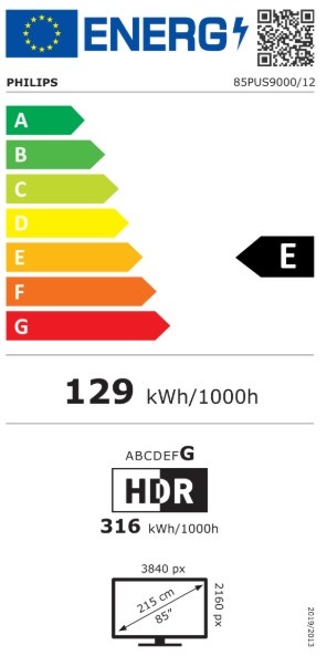 Philips 85PUS9000/12 (2025) - QLED TV