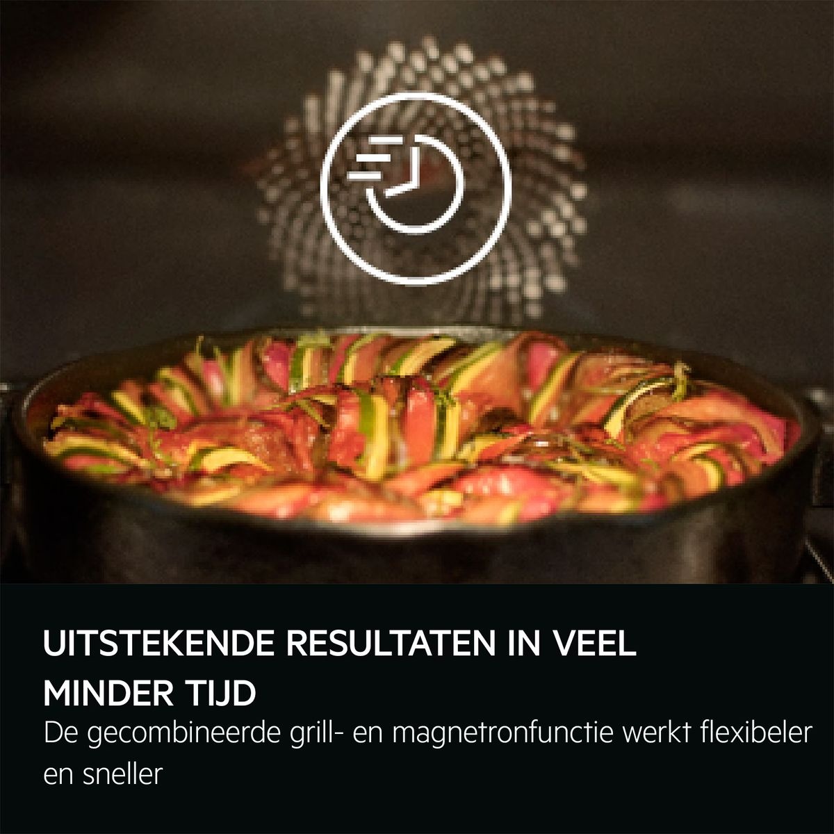 AEG TK6NK50FB 6000 CombiQuick - Inbouw oven