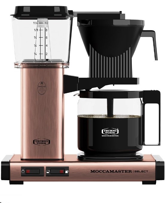 Moccamaster KBG Select (Copper) - Koffiezetapparaat