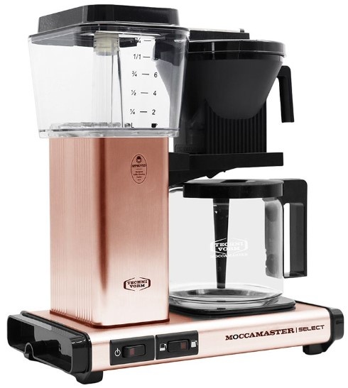 Moccamaster KBG Select (Copper) - Koffiezetapparaat